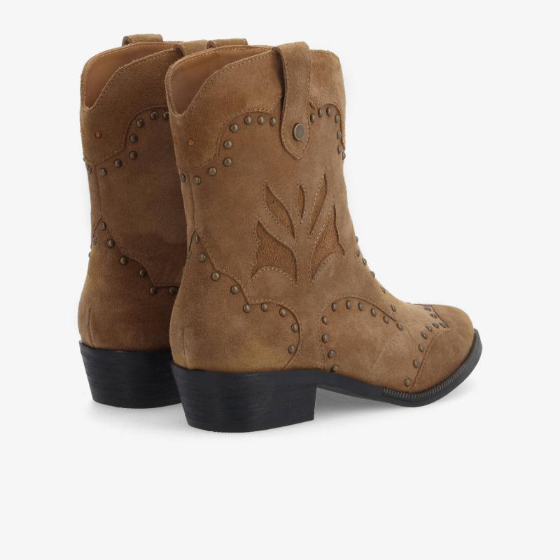 MAIA BOOTS W - SUEDE - BEIGE